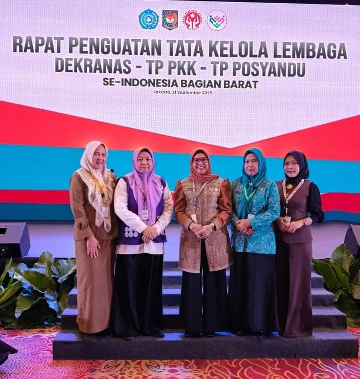 Rapat Tata Kelola Lembaga DEKRANAS - TP.PKK- TIM POSYANDU SE- INDONESIA BAGIAN BARAT